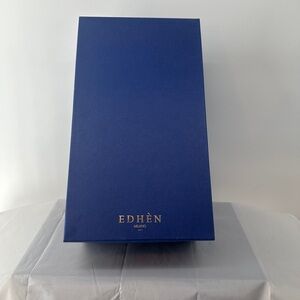 Edhen Milano blue empty shoe box